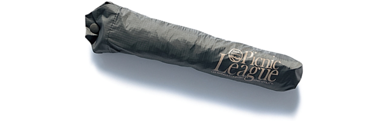 20th Anniv. LEE限定 mont-bell(モンベル)【UVカット】【晴雨兼用】【LEEマルシェ20th別注】Picnic Leagueロゴ入り/トラベルサンブロックアンブレラ55