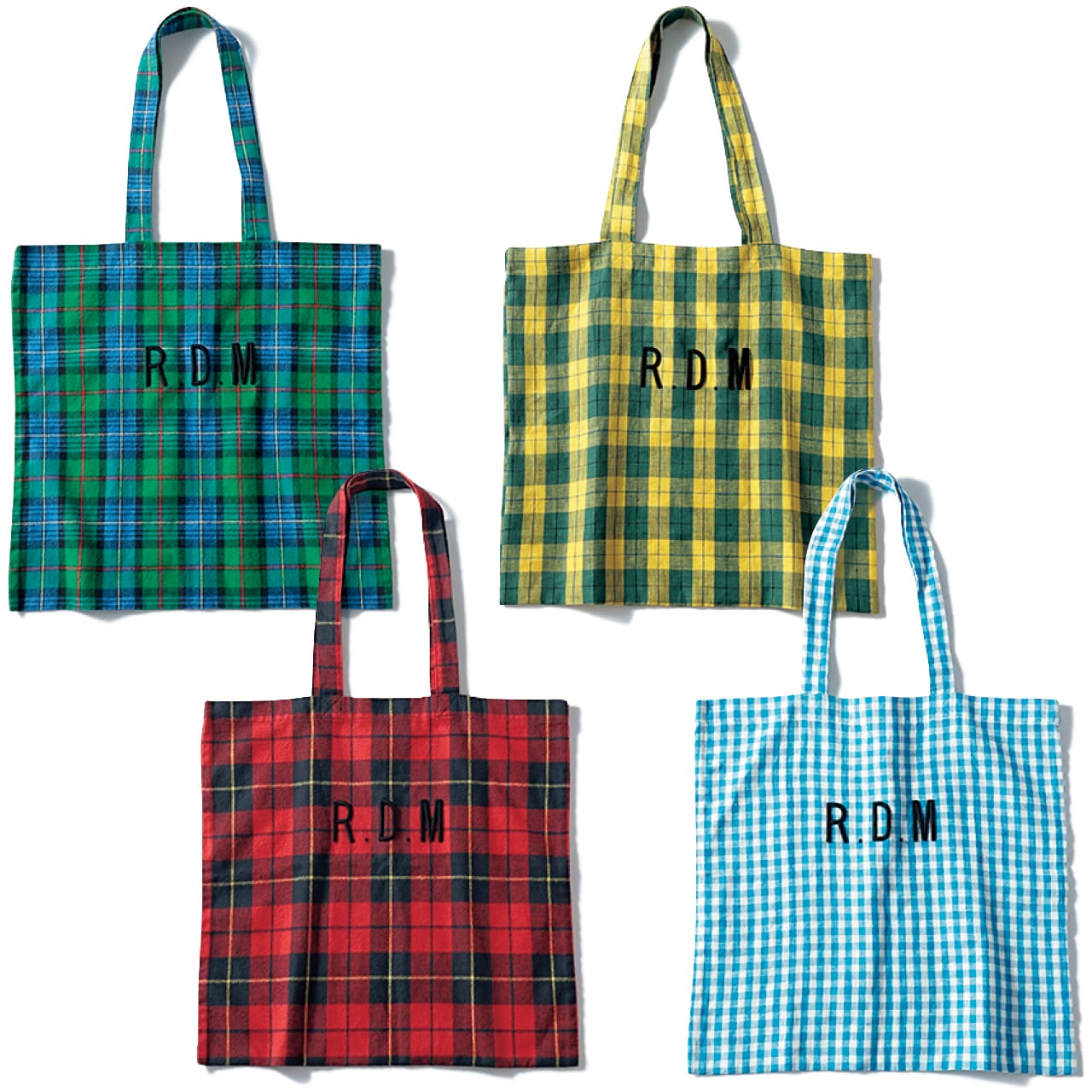 20th Anniv. LEE限定 R&D.M.Co-（アールアンドディーエムコー）【洗える】【石上美津江さん別注】R.D.M EMBROIDERY TOTE BAG