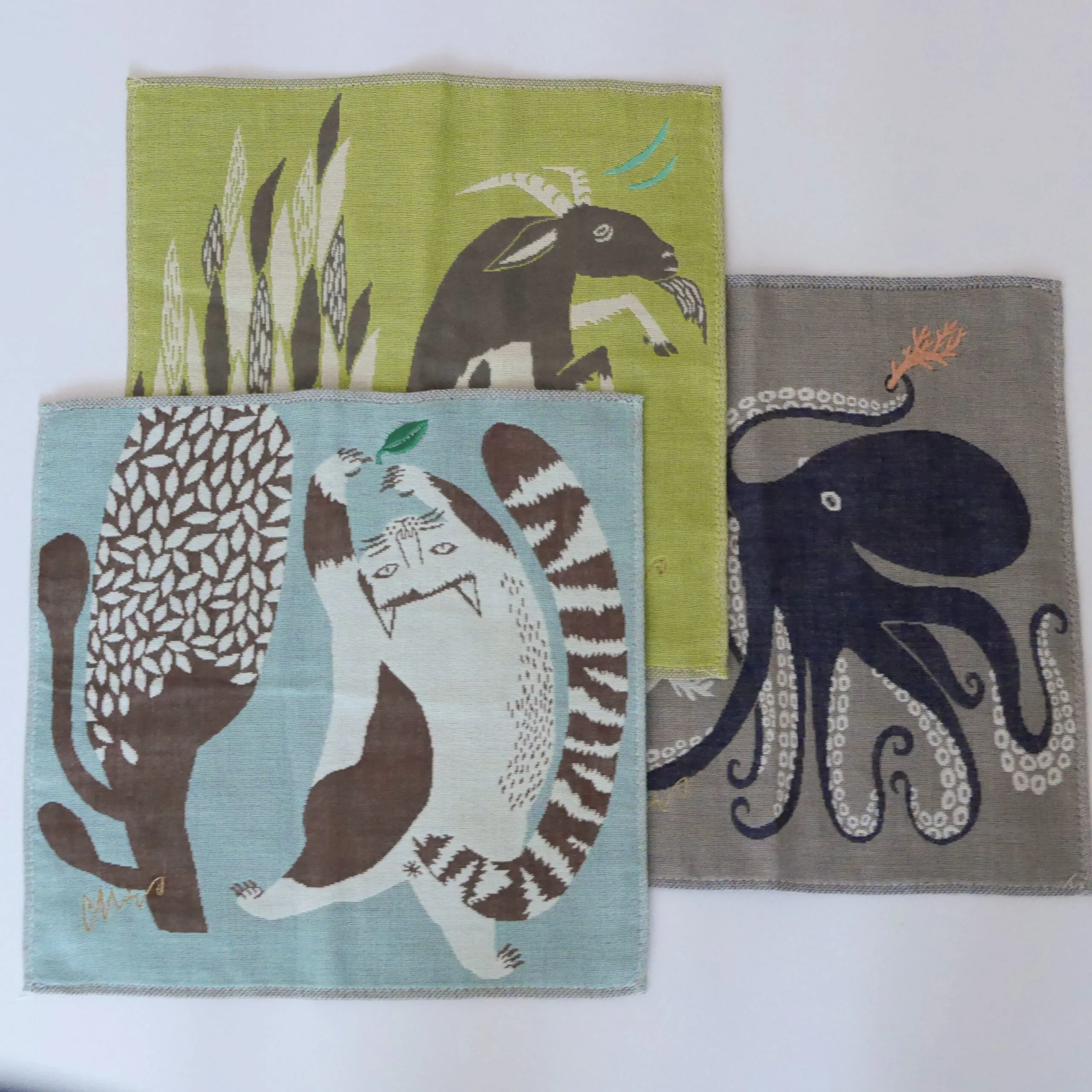 森田MiW「ガーゼハンカチ」3枚集合1