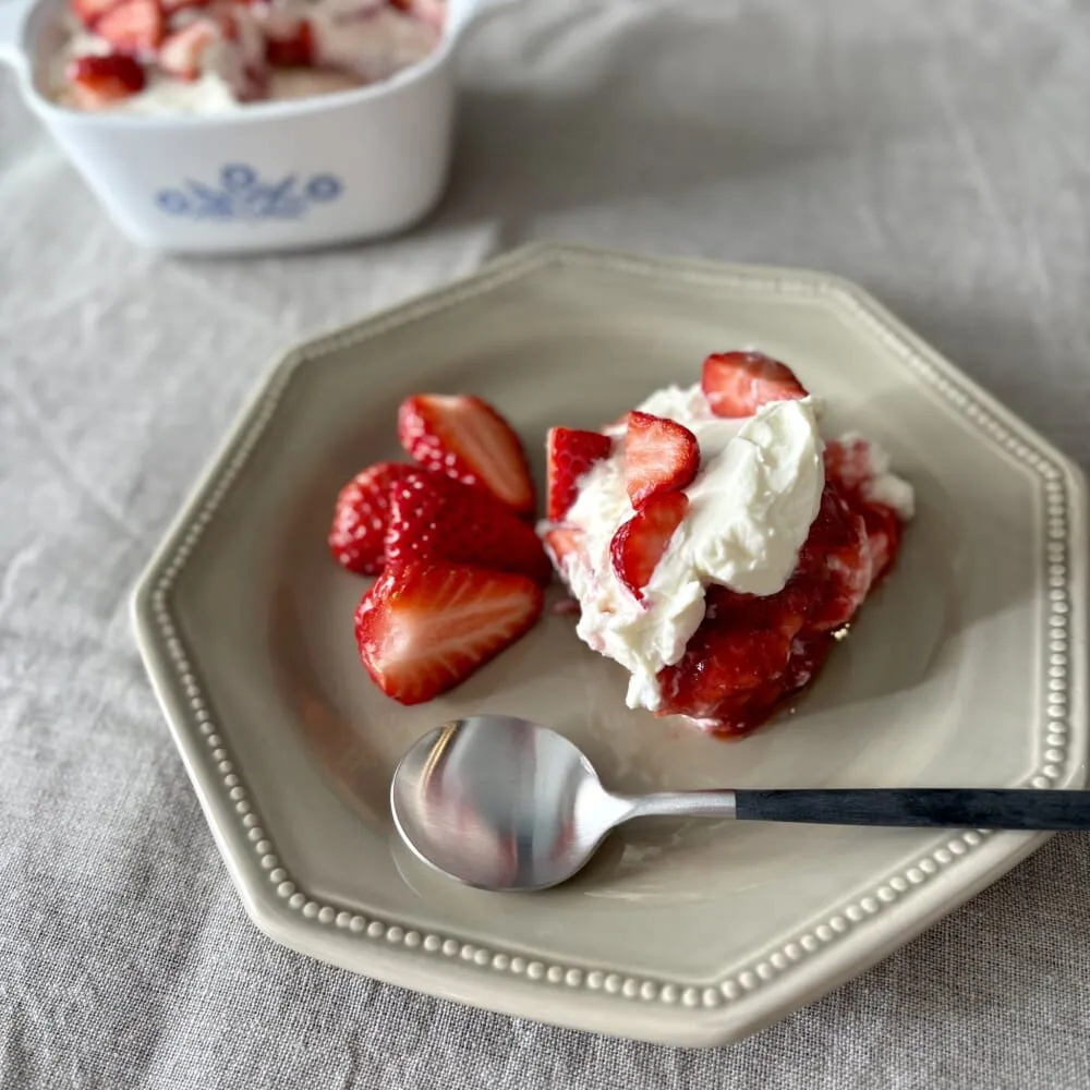 近藤幸子さん「生いちごティラミス」完成