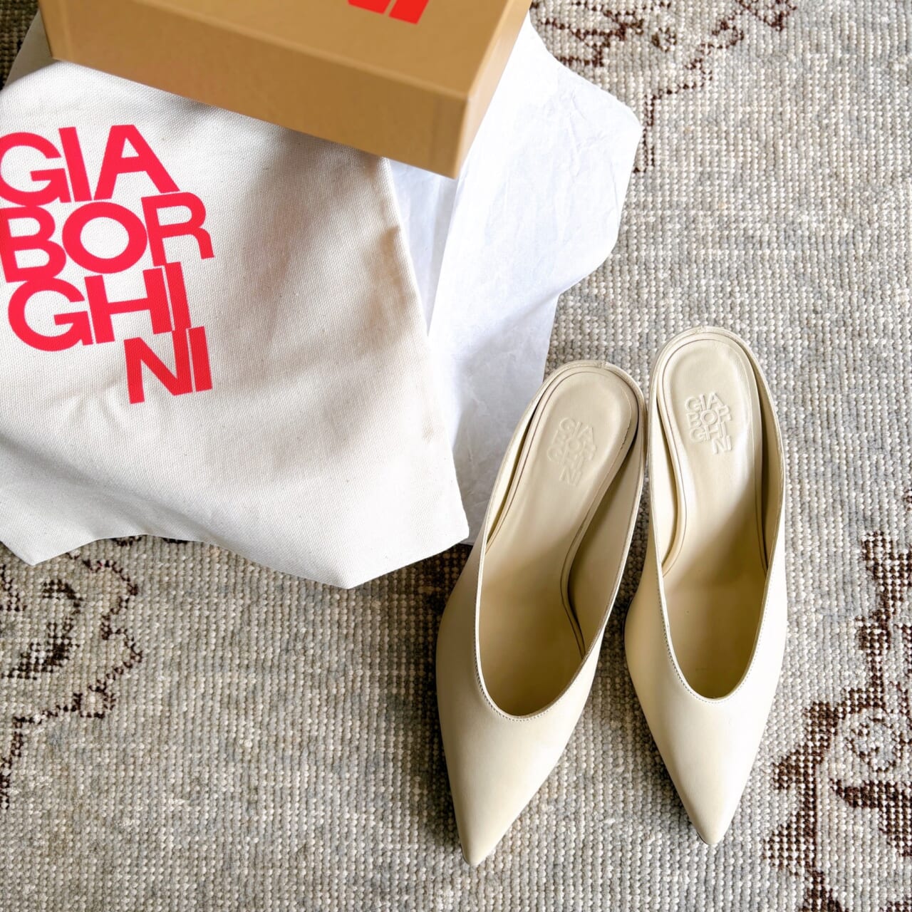 ジア ボルギーニ　ミュール　ミューズドゥドゥーズィエムクラス