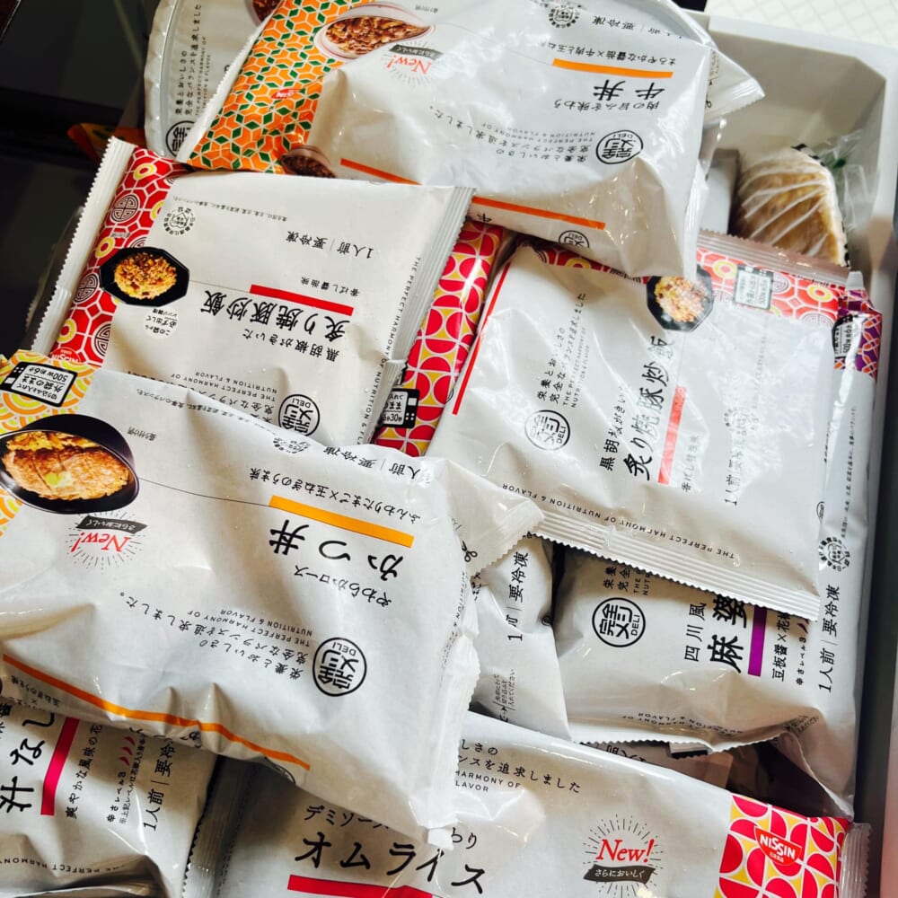 日清 完全メシDELI 栄養バランス おにぎり パスタ