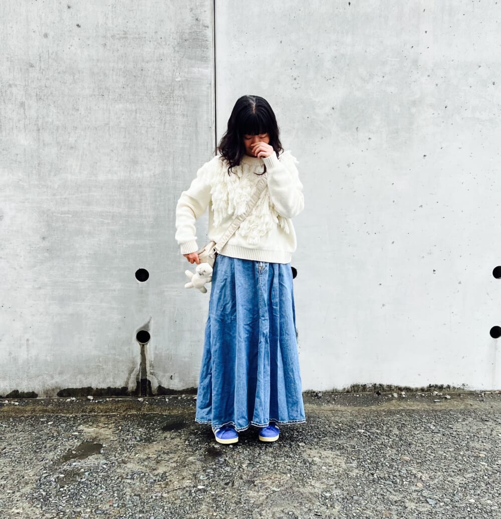 【CONVERSE TOKYO × CLANE】STAR MOTIF FRINGE KNIT
Spick & Span【SOMETHING × Spick】ハイパーマキシスカート