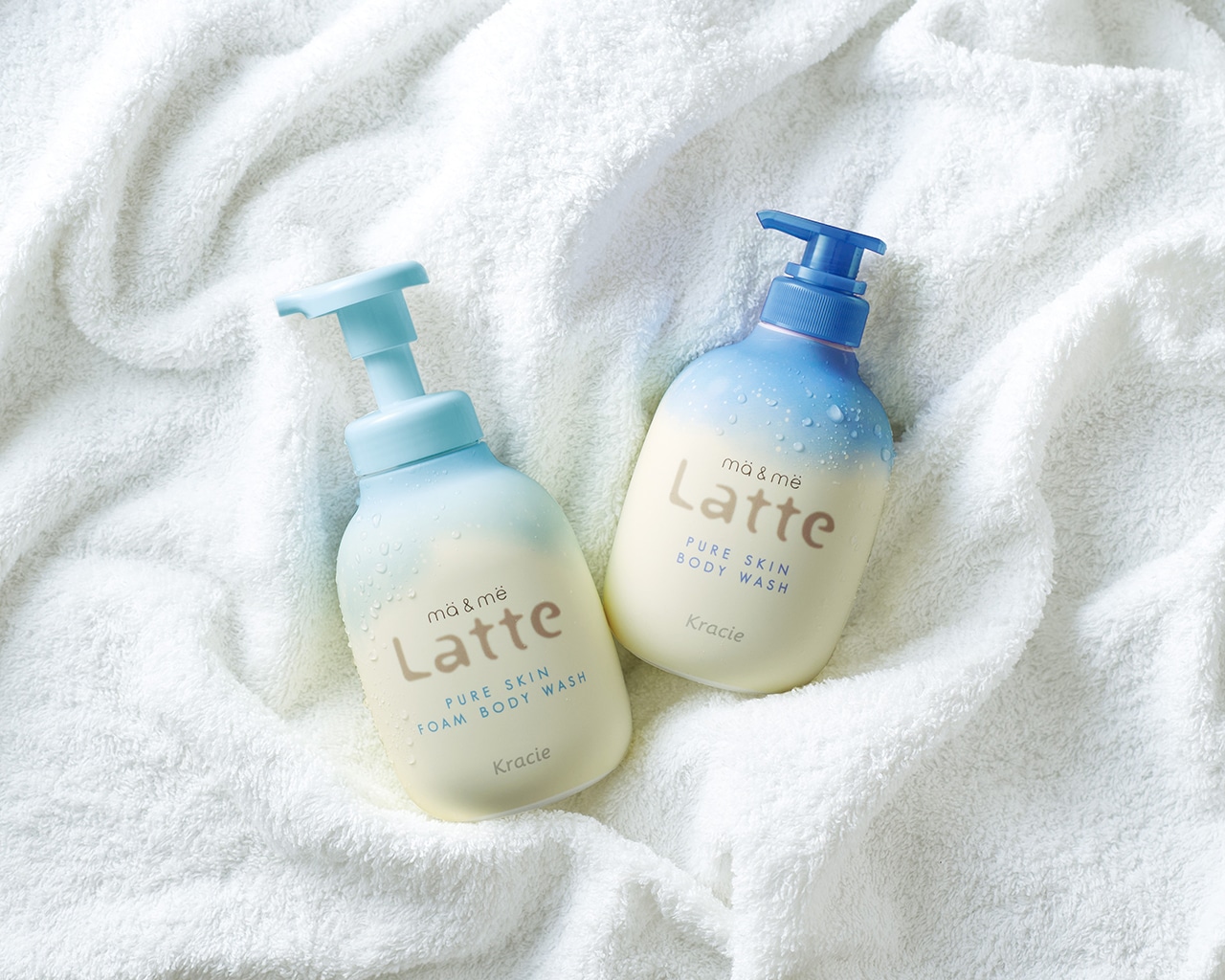 「マー＆ミー ラッテ」から、「ピュアスキン ライン」
