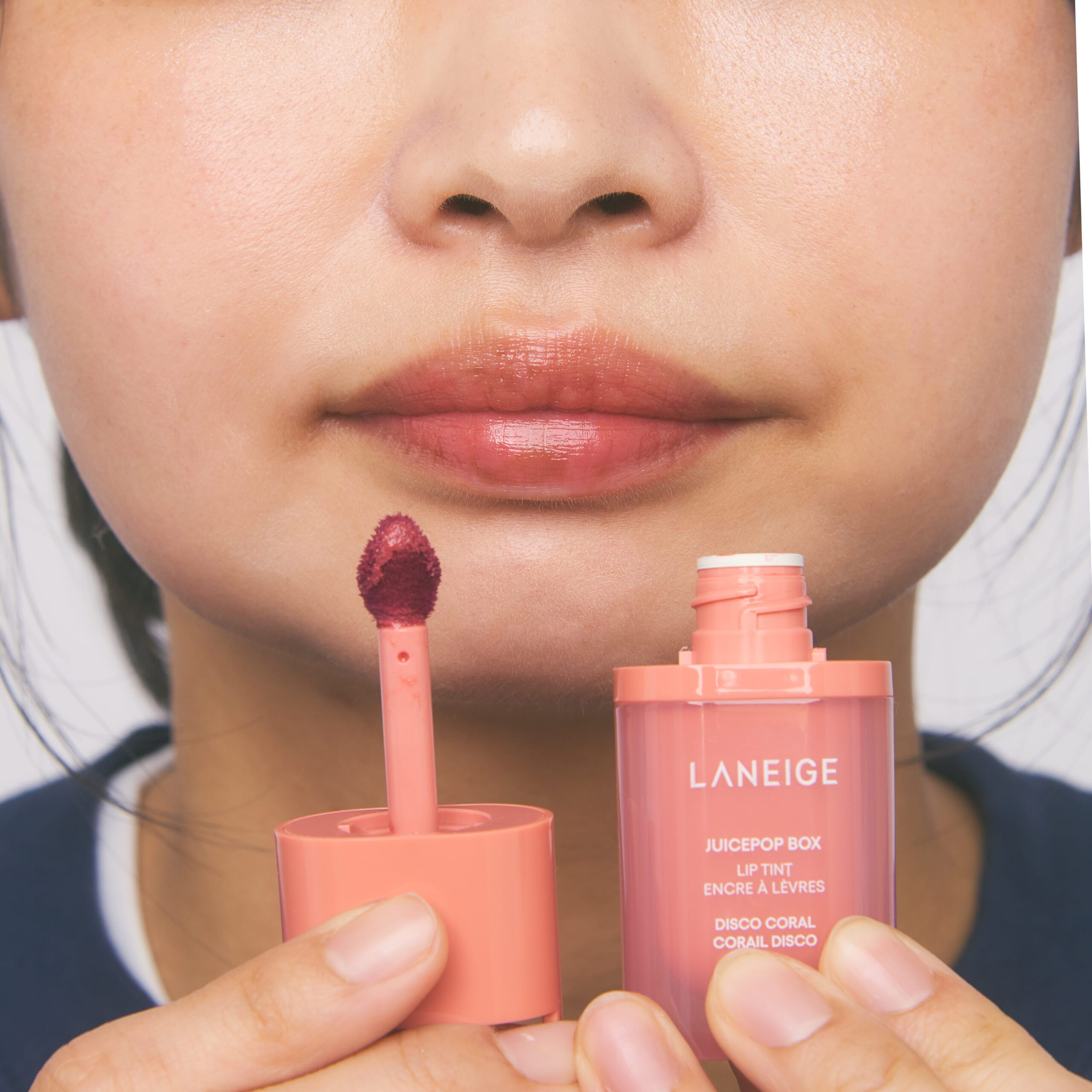 【ラネージュ】ジュースポップボックスリップティントを使ってみた！
