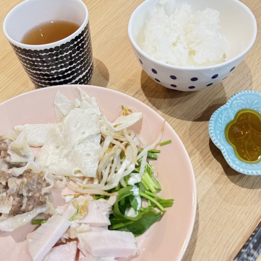 せいろ 蒸し鶏 しゅうまい