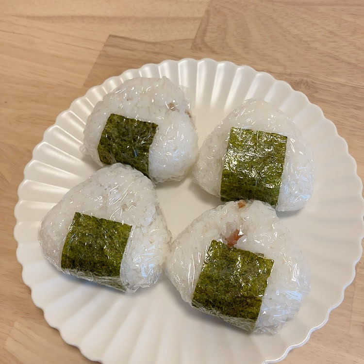 おにぎり　完成