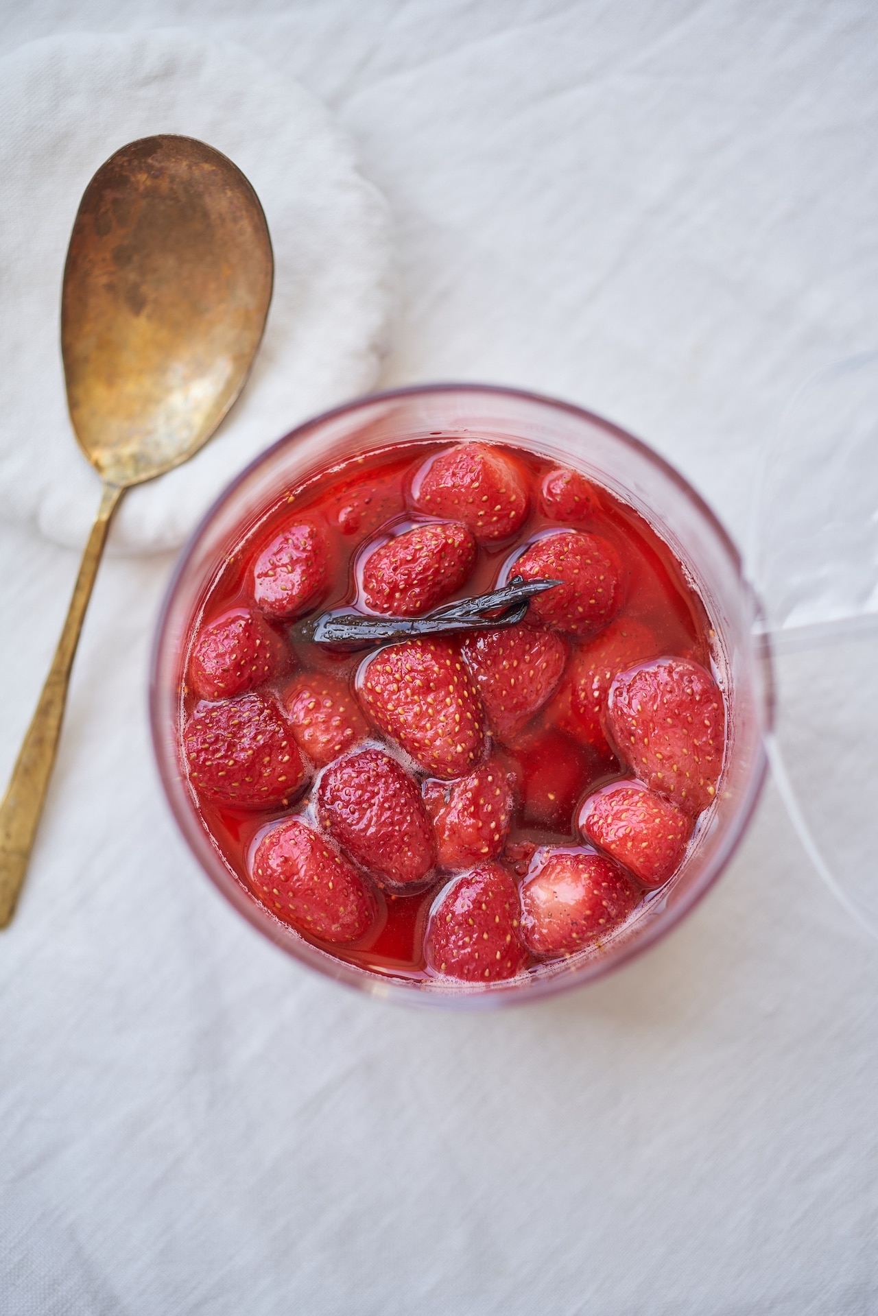 榎本美沙さん　いちごのはちみつコンポート