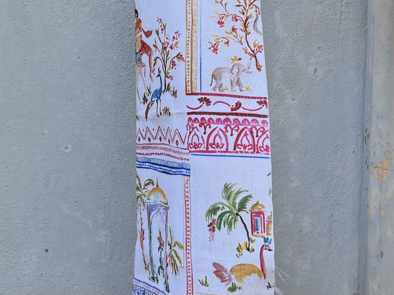 民芸風大きめコースター・ティーマットを作りました TB icoco