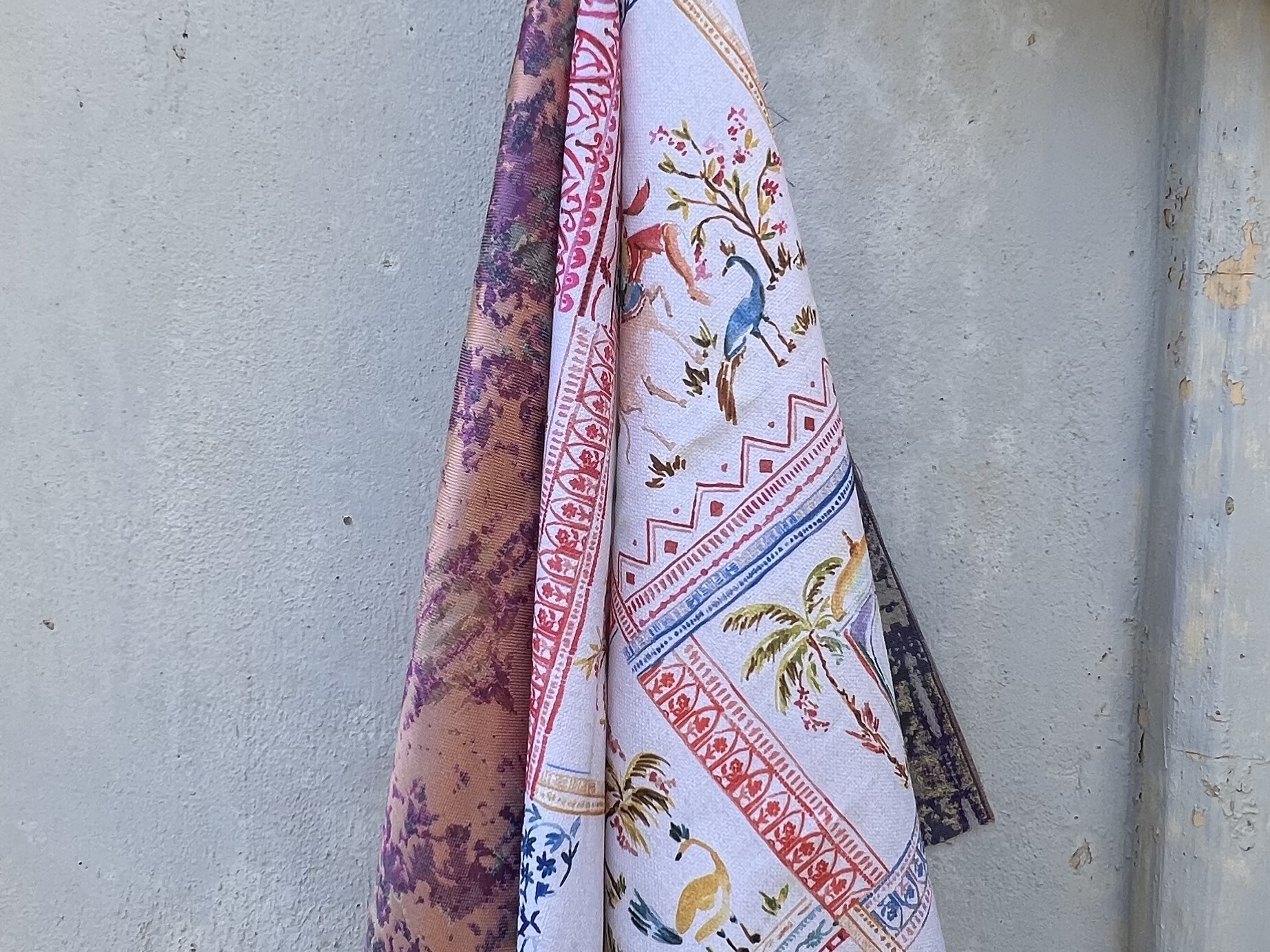 民芸風大きめコースター・ティーマットを作りました TB icoco