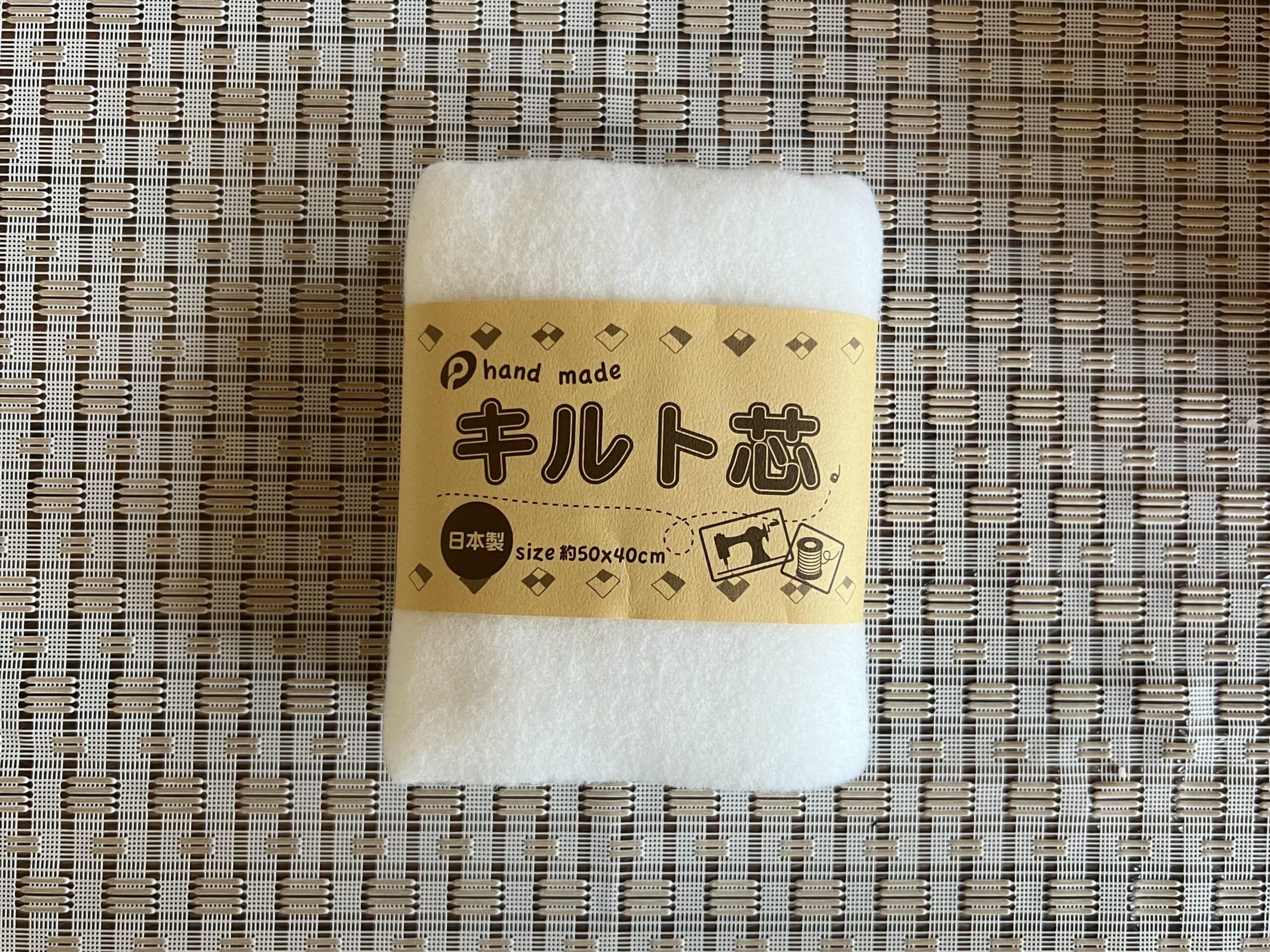 民芸風大きめコースター・ティーマットを作りました TB icoco