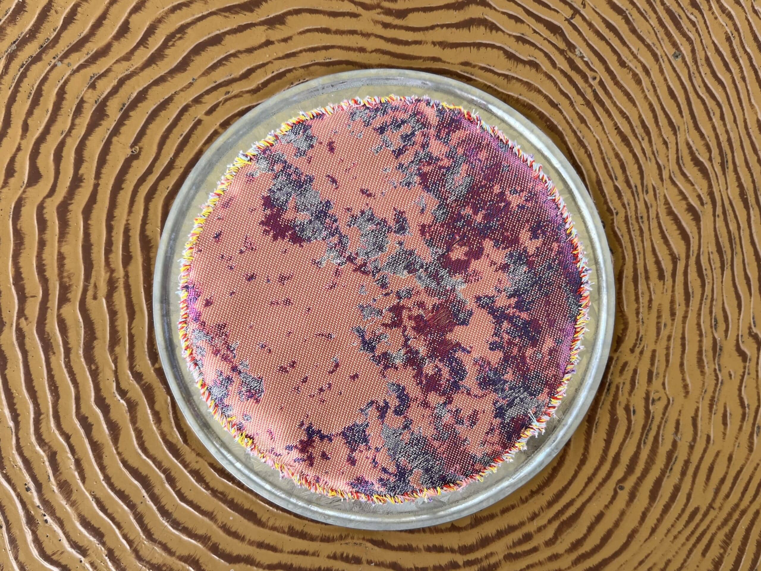 民芸風大きめコースター・ティーマットを作りました TB icoco