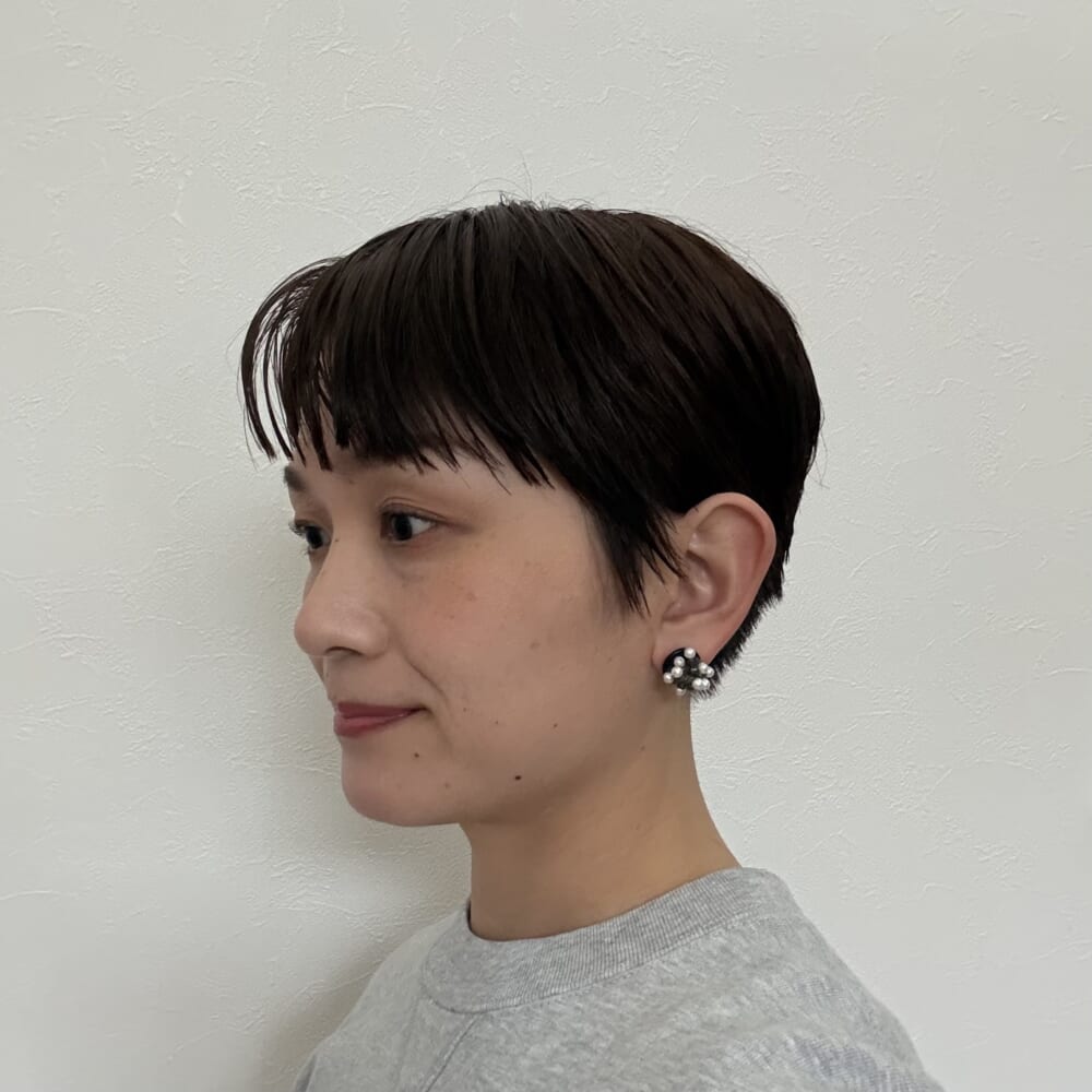 ショート ベリーショート 前髪ありショート