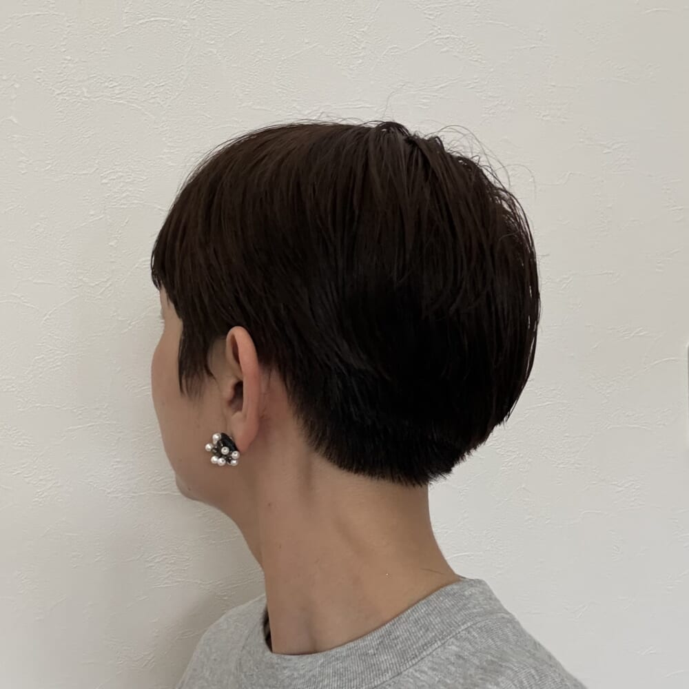 ショート ベリーショート 前髪ありショート