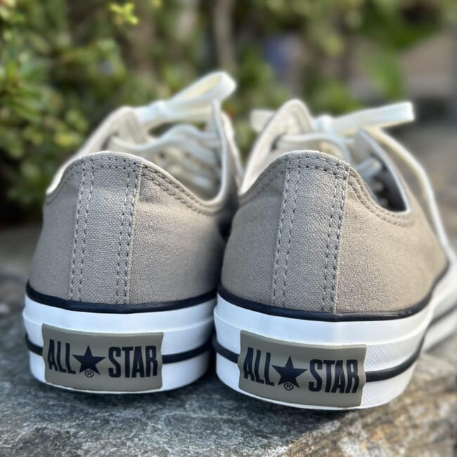 CONVERSE(コンバース)の【雅姫さんコラボ】ALL STAR（R） OX／HW　グレージュ　LEEマルシェ