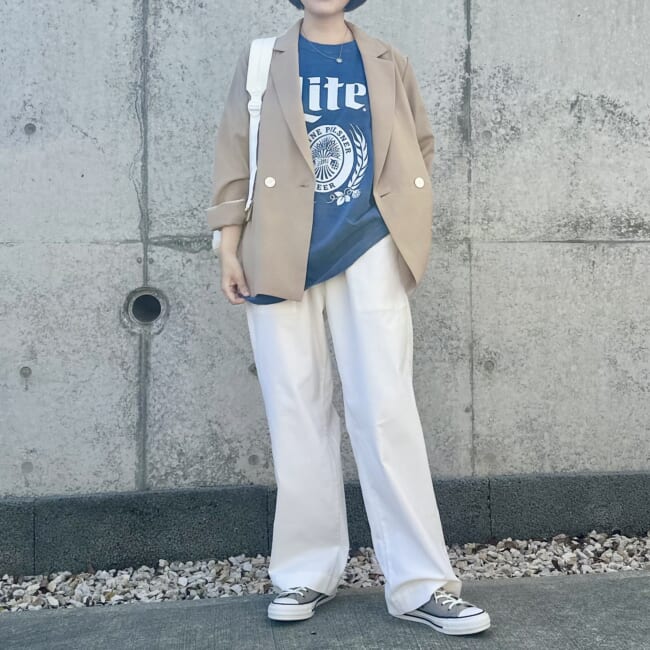 CONVERSE(コンバース)の【雅姫さんコラボ】ALL STAR（R） OX／HW　グレージュ　LEEマルシェ