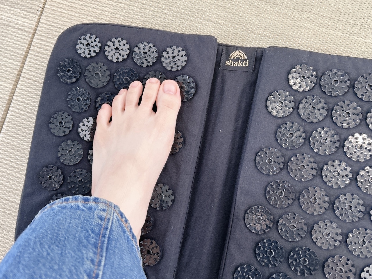シャクティ フットパッドを使用
