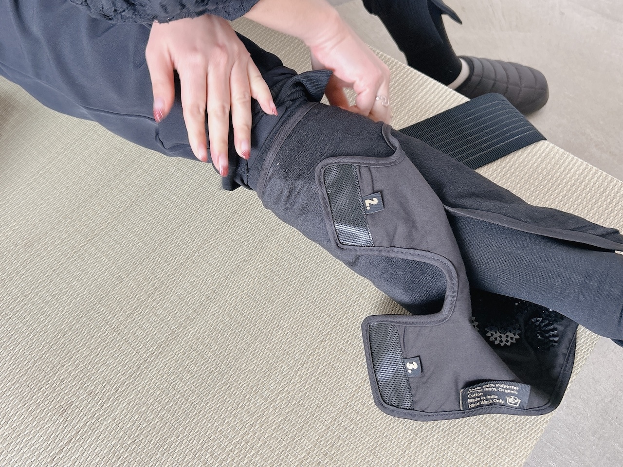 シャクティ レッグラップの巻き方2