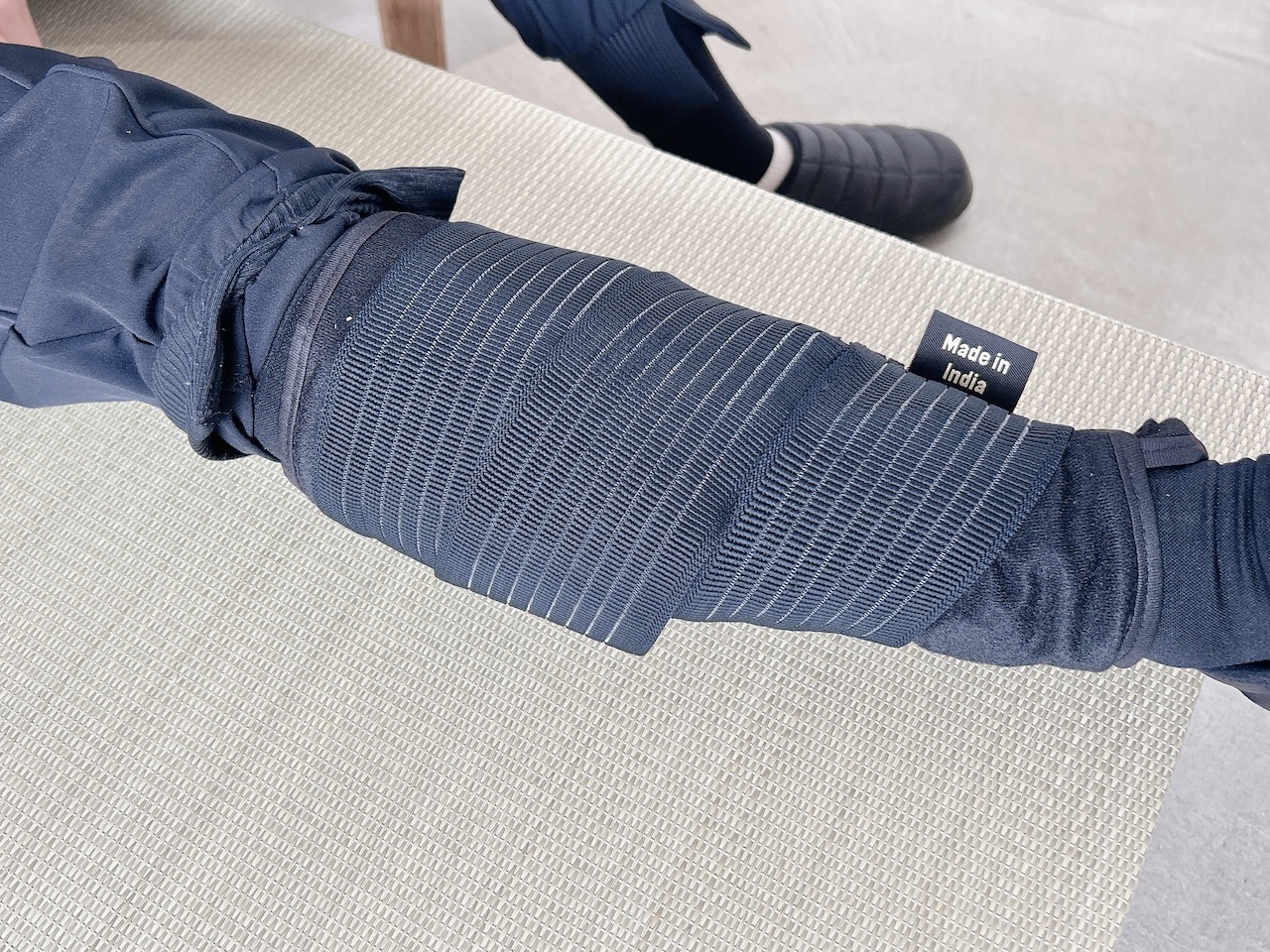 シャクティ レッグラップの巻き方3