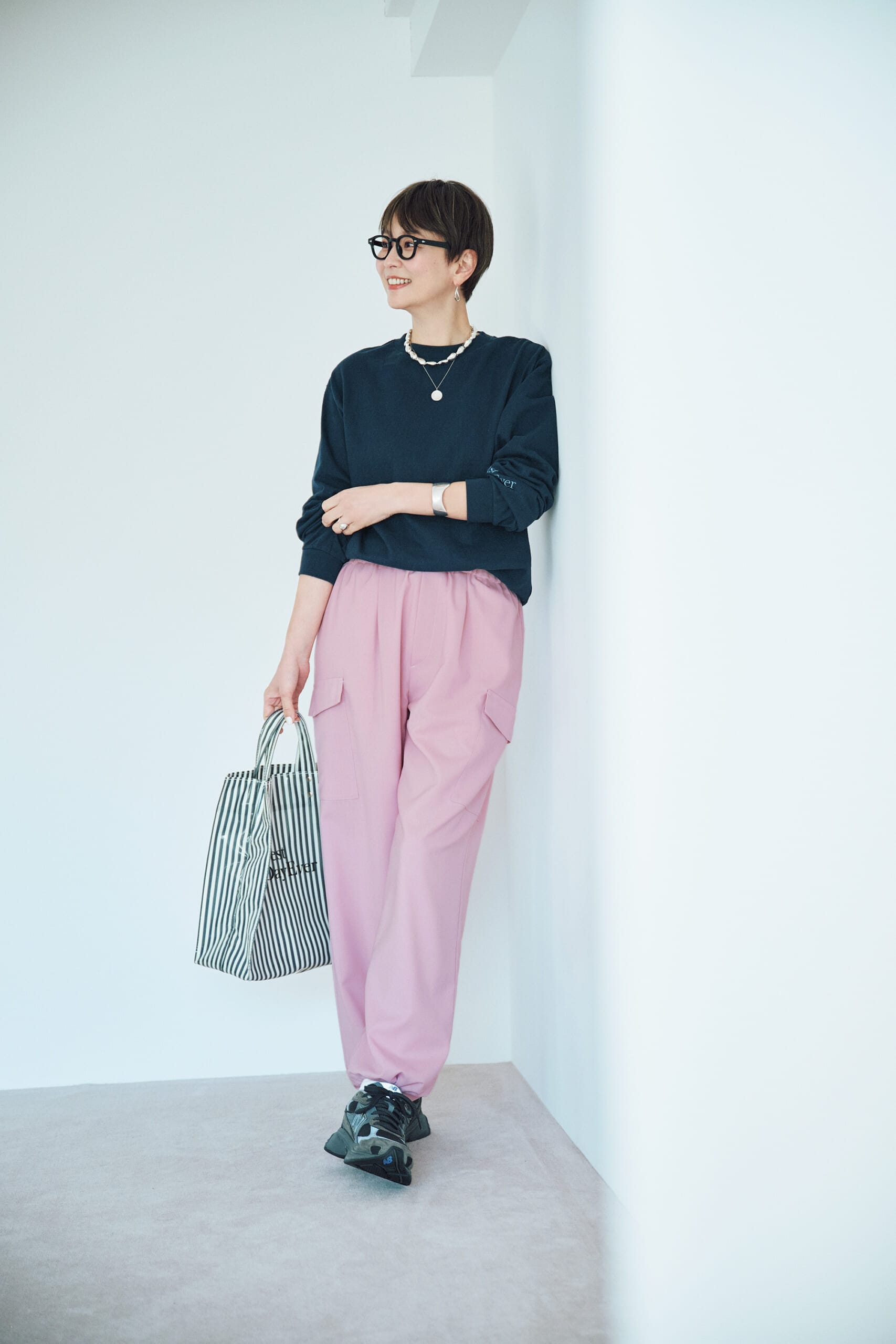 【五明祐子さんコラボ】【撥水】PAPER TOTE MEDIUM FOR LEE