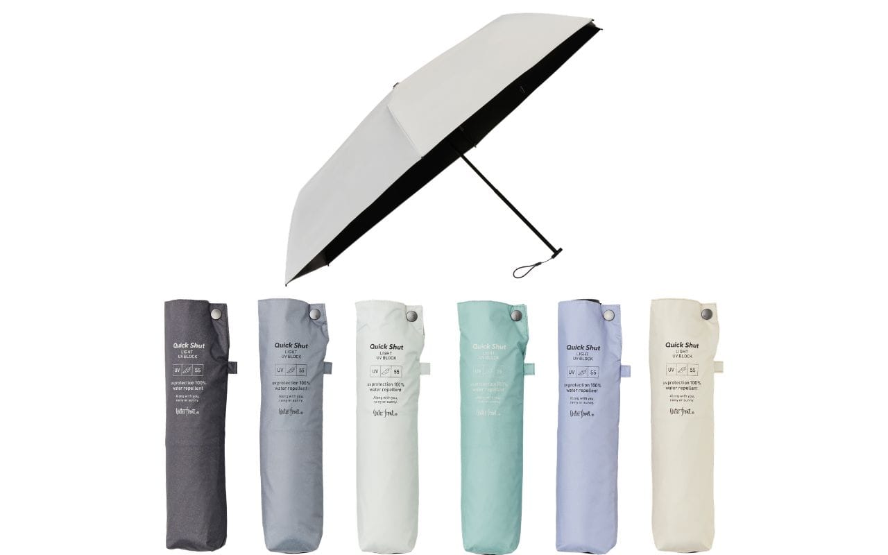 ウォーターフロント クイックシャット® ライト UVブロック 折 55cm
