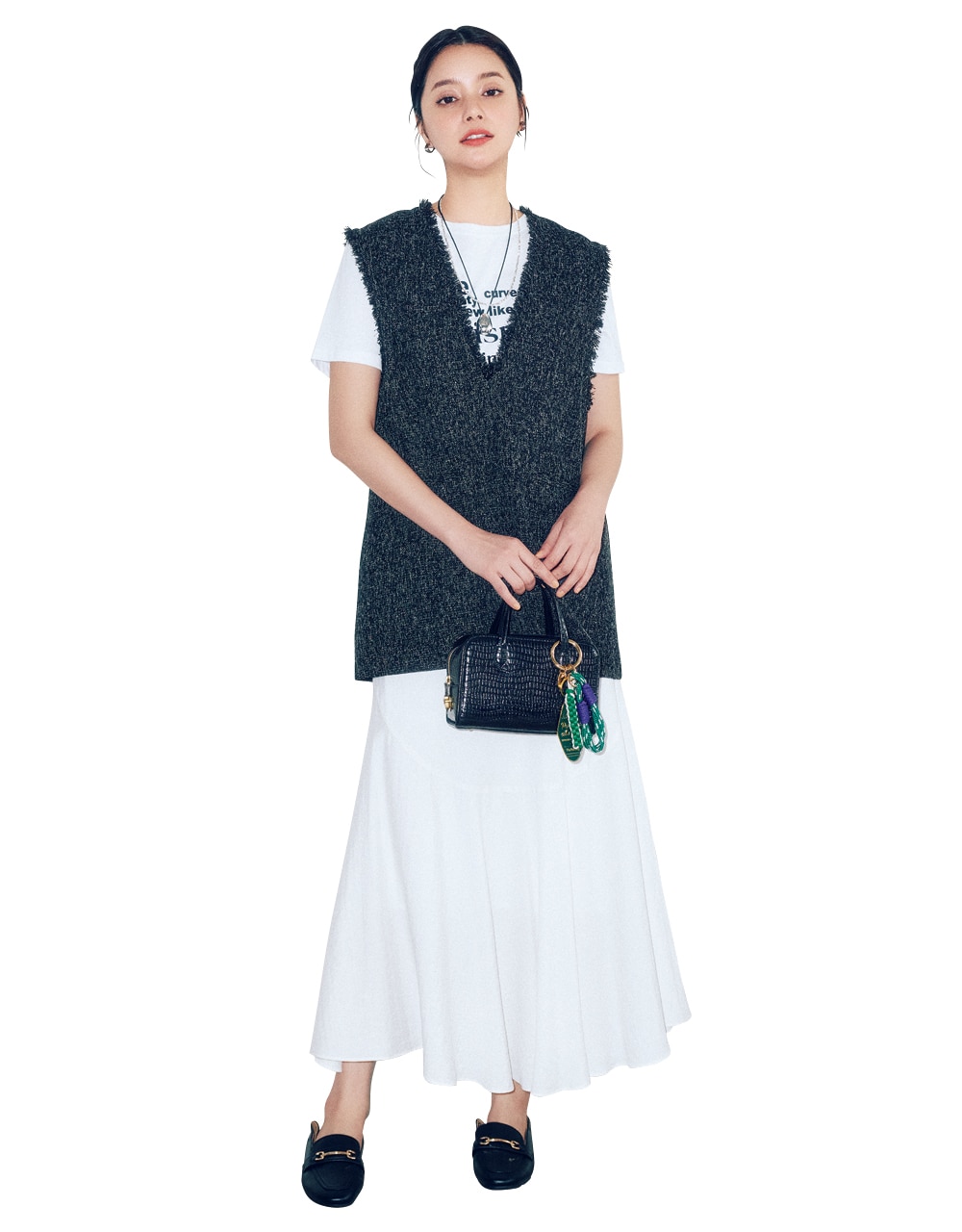 岸本セシルさん 【夫とデートコーデ】