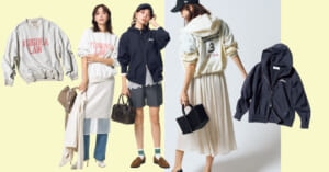 【大人のロゴブルゾン＆ロゴスウェット3選】もっと素敵に着こなすコツ、スタイリスト徳原文子さんが提案！