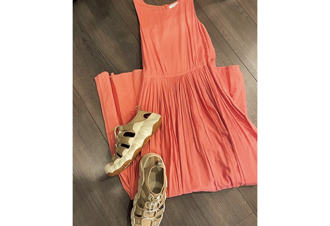 LEE100人隊 TB springさんが愛用する涼しいスニーカー