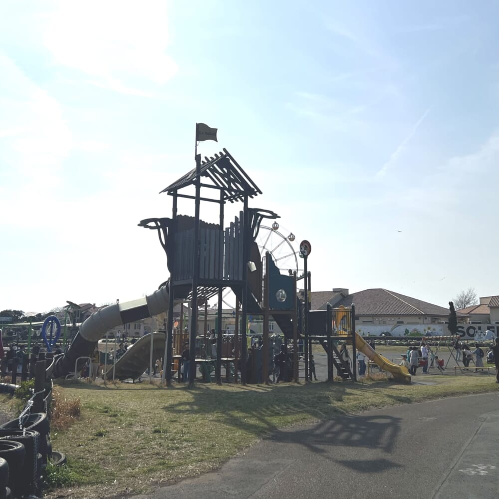 ソレイユの丘　ショートトリップ　家族旅行