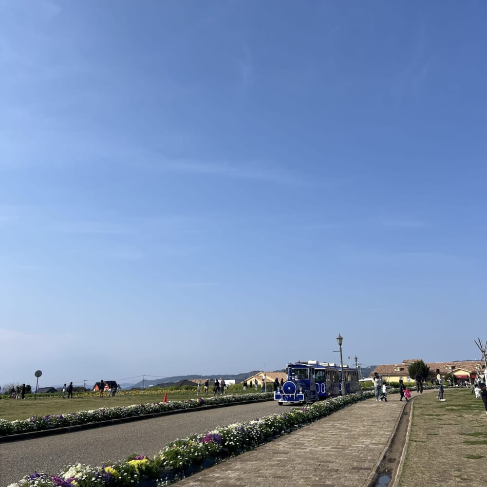 ソレイユの丘　ショートトリップ　家族旅行