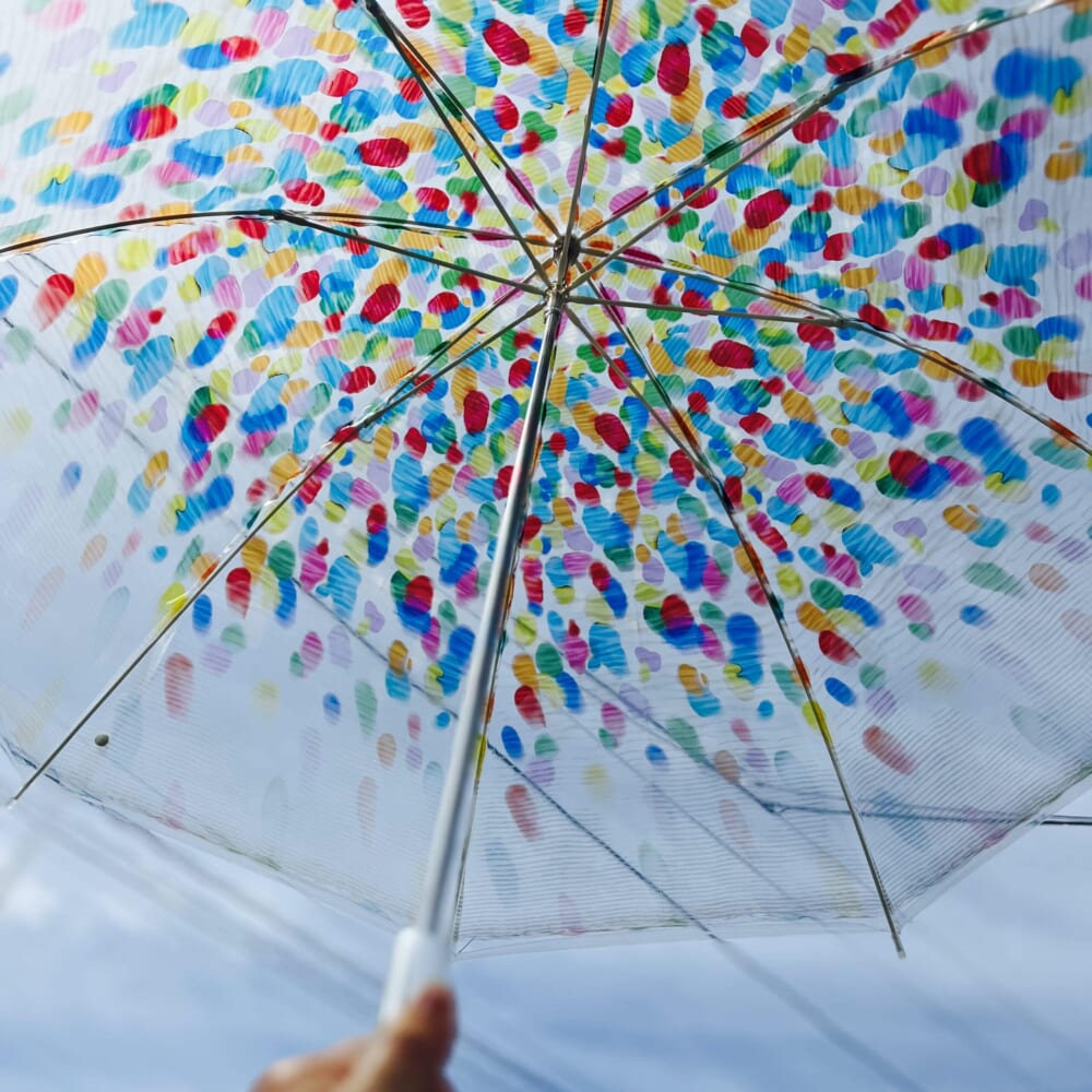 フェリシモ　津軽びいどろの風鈴傘