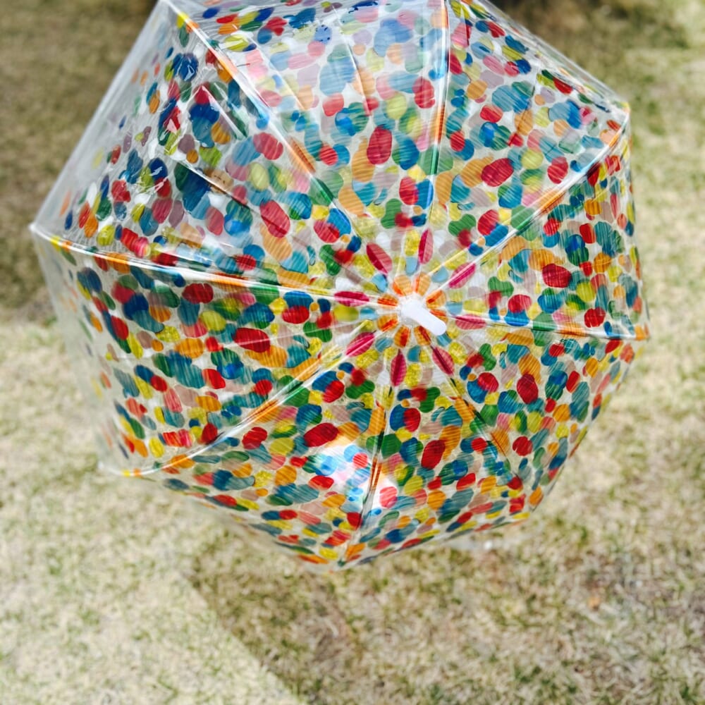 フェリシモ　津軽びいどろの風鈴傘