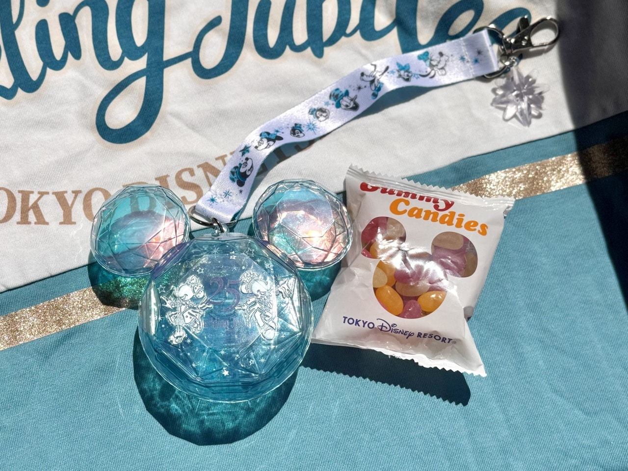 東京ディズニーシー25周年メニュー「グミキャンディー、ミニスナックケース付き」