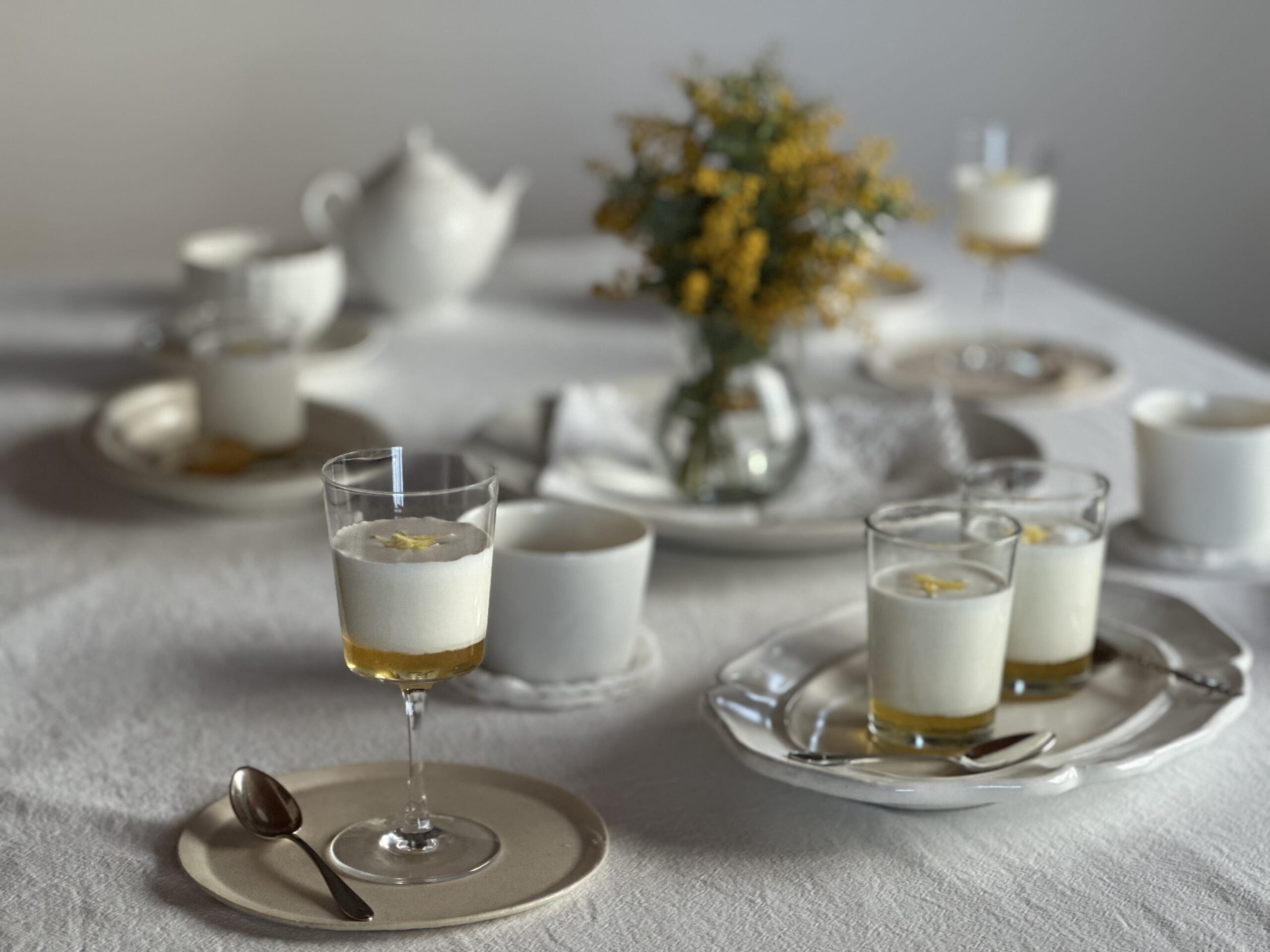 レモンのレアチーズケーキ グラスデザート leedaysブログ