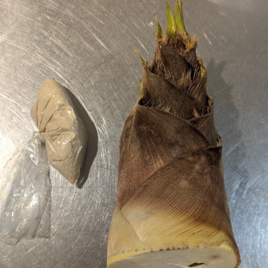 たけのこ あく抜き 春