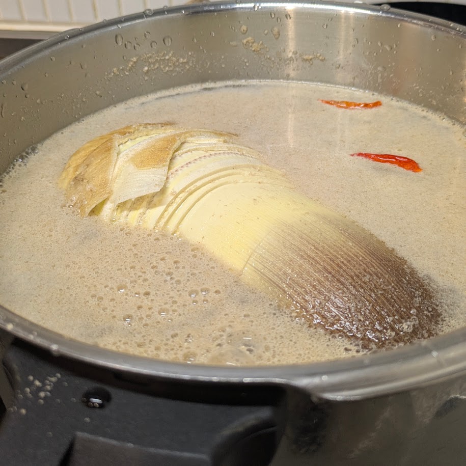 たけのこ あく抜き 春