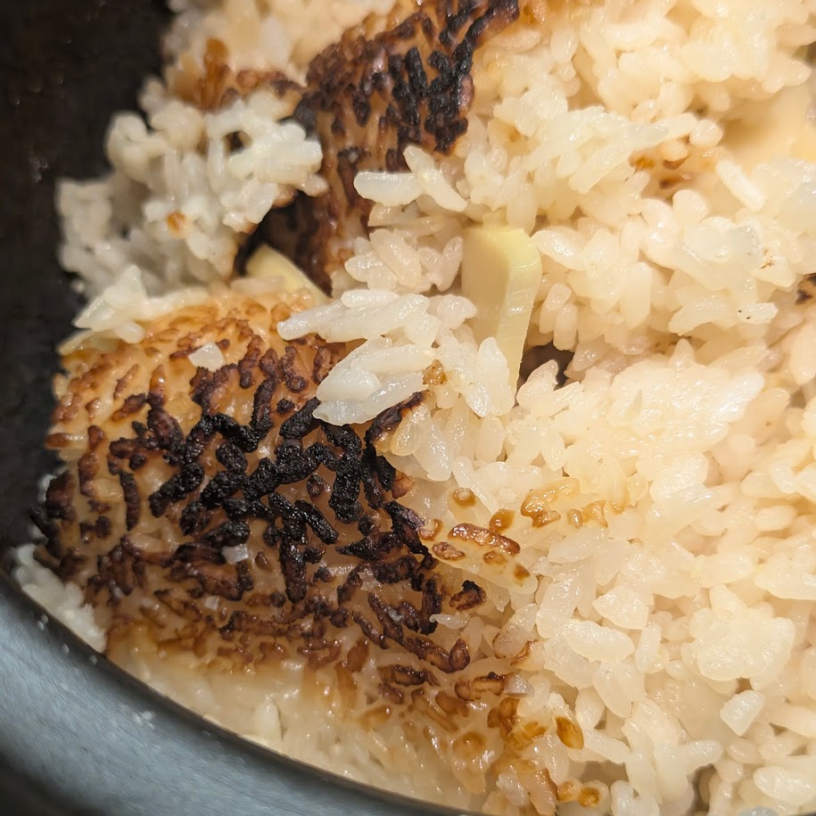 タケノコごはん おこげ コポ