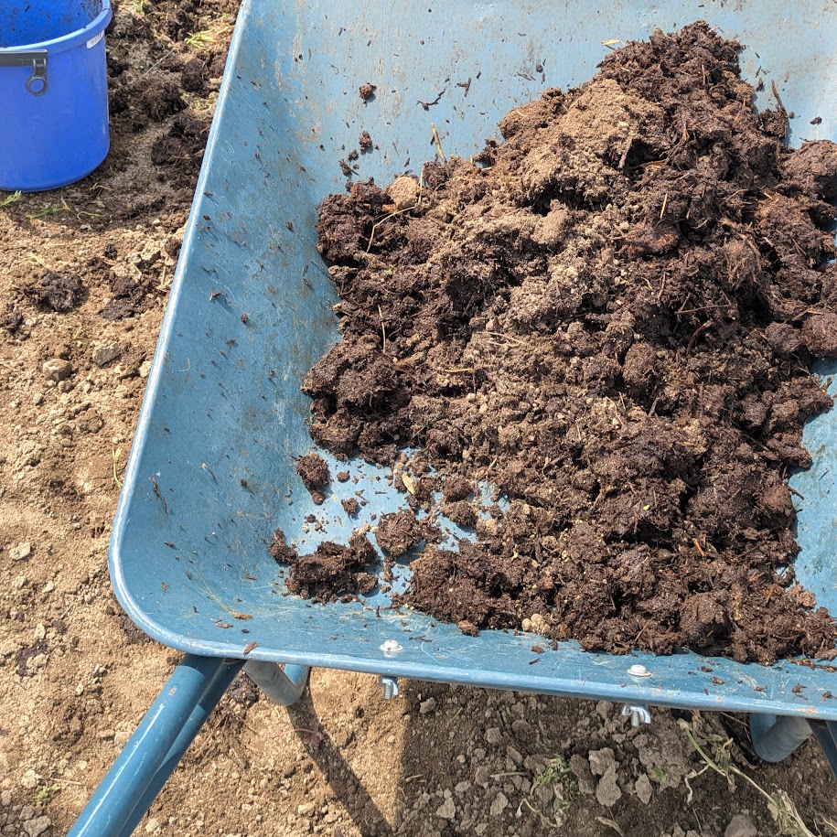 牛糞堆肥 あぐりスクール コポ