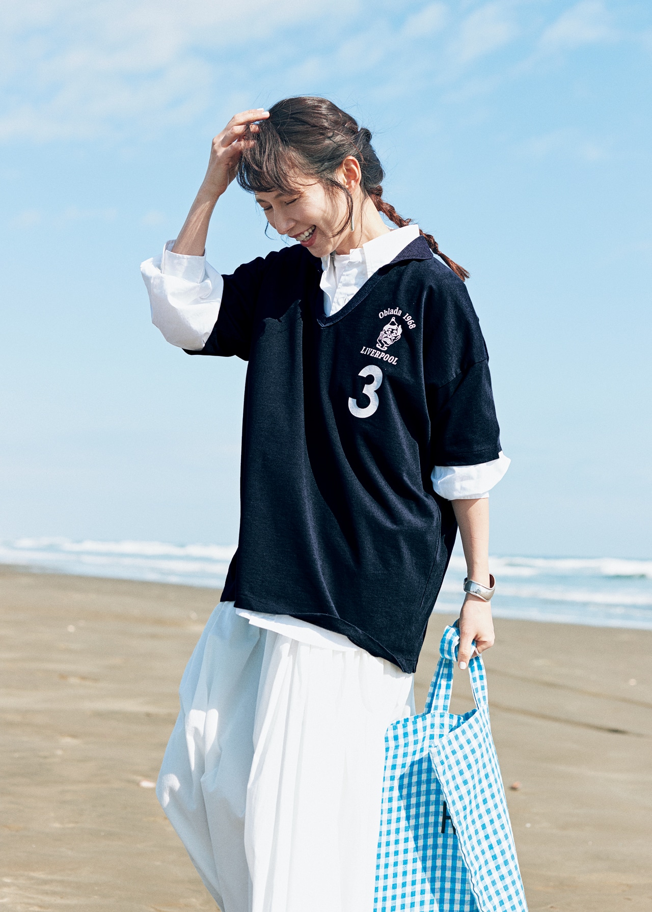 kazumiさんのOblada(オブラダ)【洗える】GAME SHIRTのコーデ