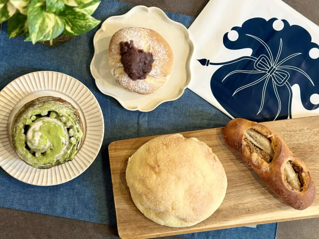 「のり蔵」購入したパン4種