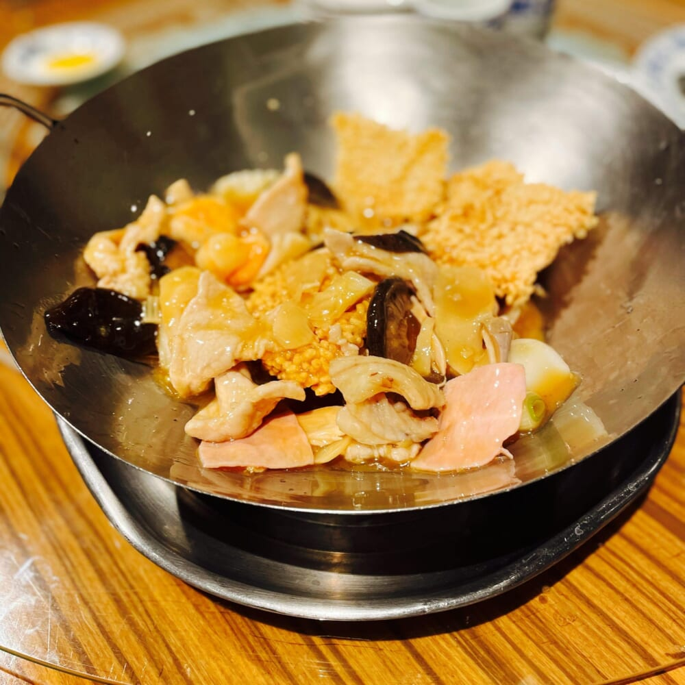 「重慶飯店」中華おこげ