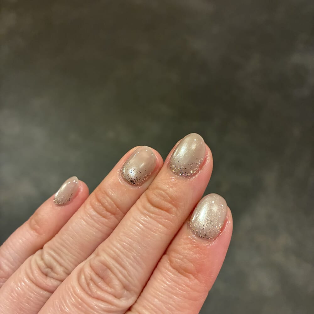 マグネットネイル ジェルネイル グレーネイル