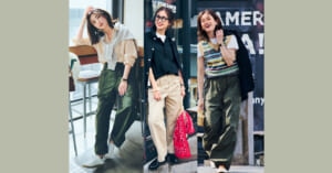【ワークパンツ“辛×辛コーデ”で鮮度UP】スタイリスト兵藤千尋さんが提案！