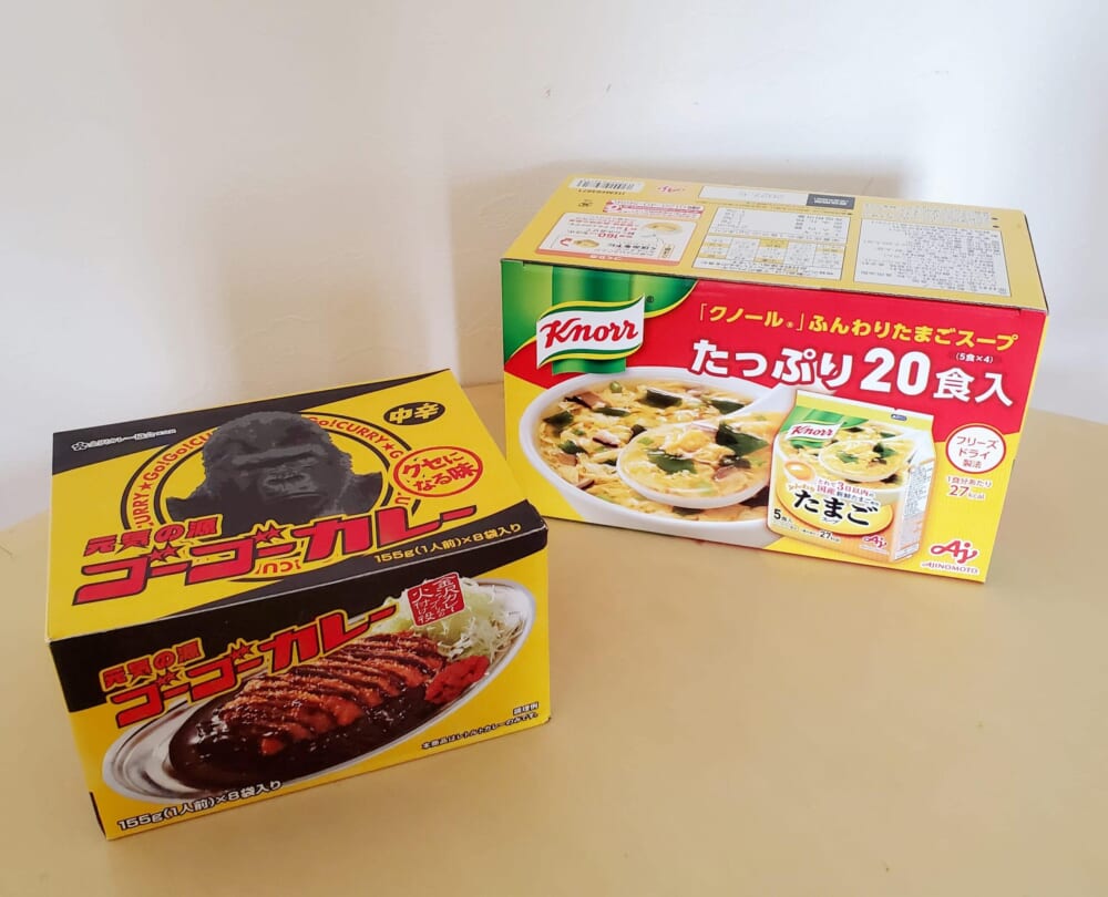 【コストコ】レトルトカレーとスープ