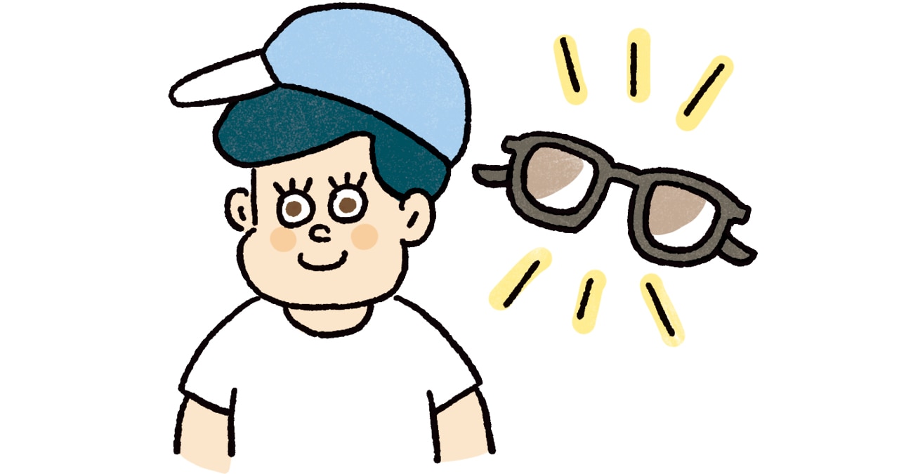 日本人の多くの瞳は黒ではなく“茶色”。油断せずにサングラスの着用を心がけて