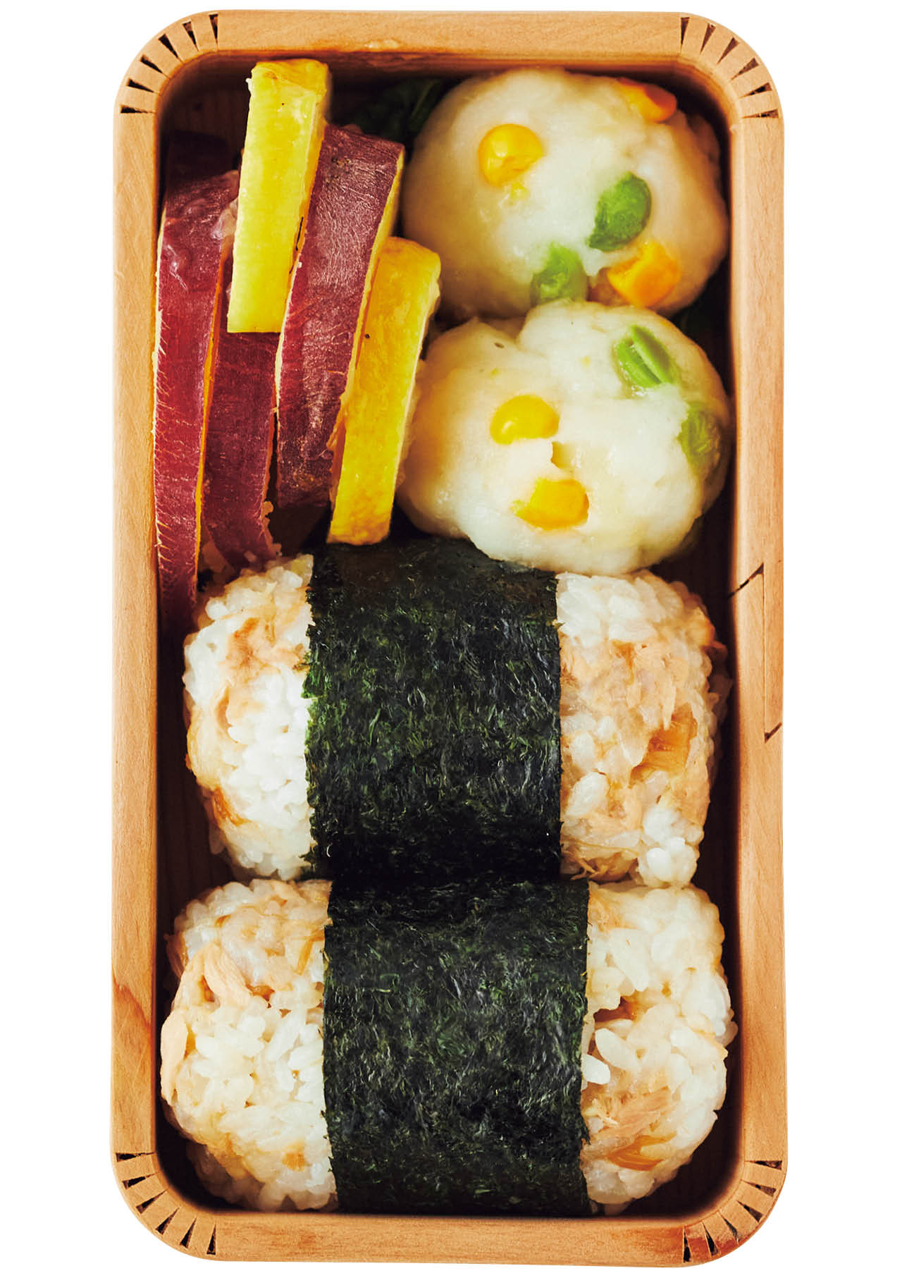 なめたけとツナの混ぜごはん弁当