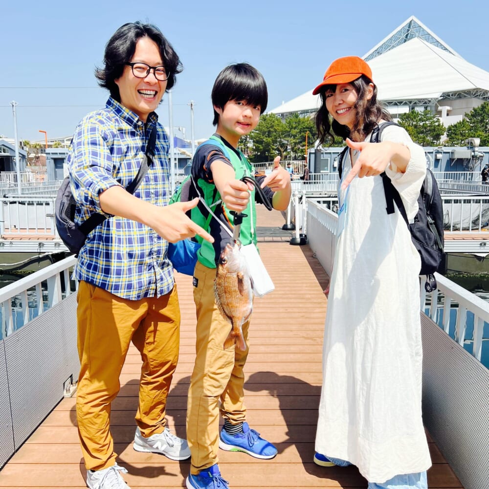 神奈川　横浜　八景島シーパラダイス　うみファーム マダイ