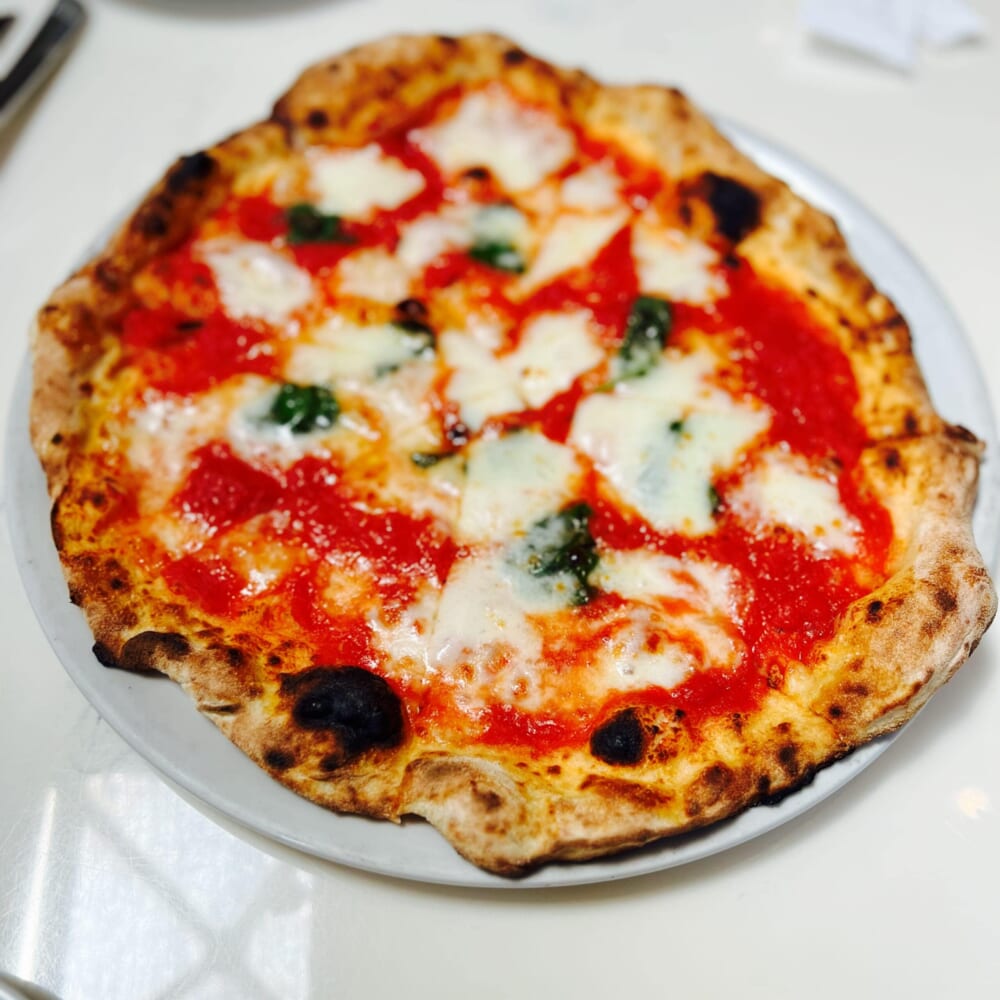 神奈川 平塚 Trattoria e pizzeria JAMMO ピザ パスタ マルゲリータ
