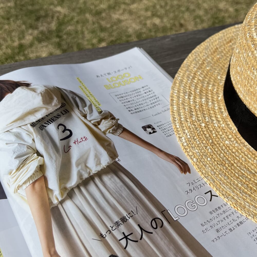 LEE2026年5月号 レビュー もっと素敵に!大人の「LOGOスタイル」 ロゴブルゾン