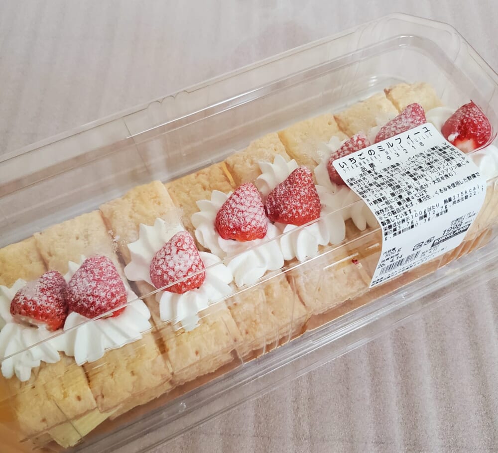 【コストコ】いちごのミルフィーユ